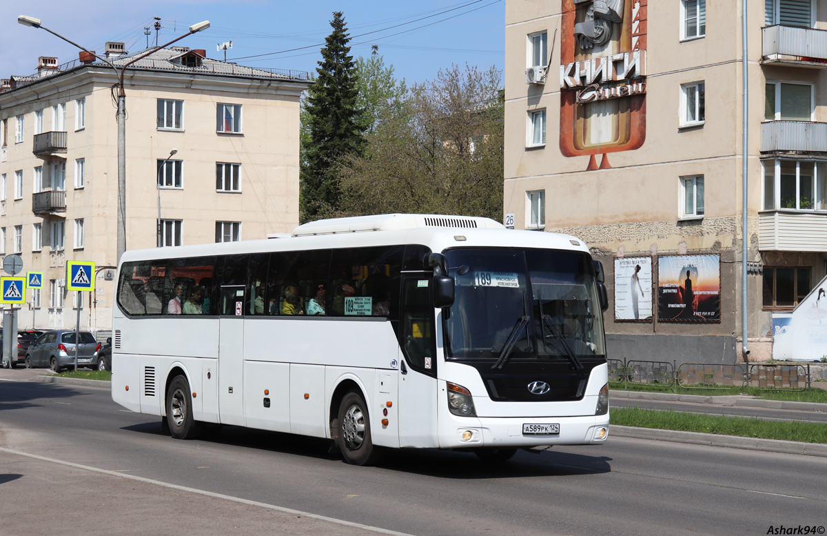 Красноярский край, Hyundai Universe Space Luxury № А 589 РК 124