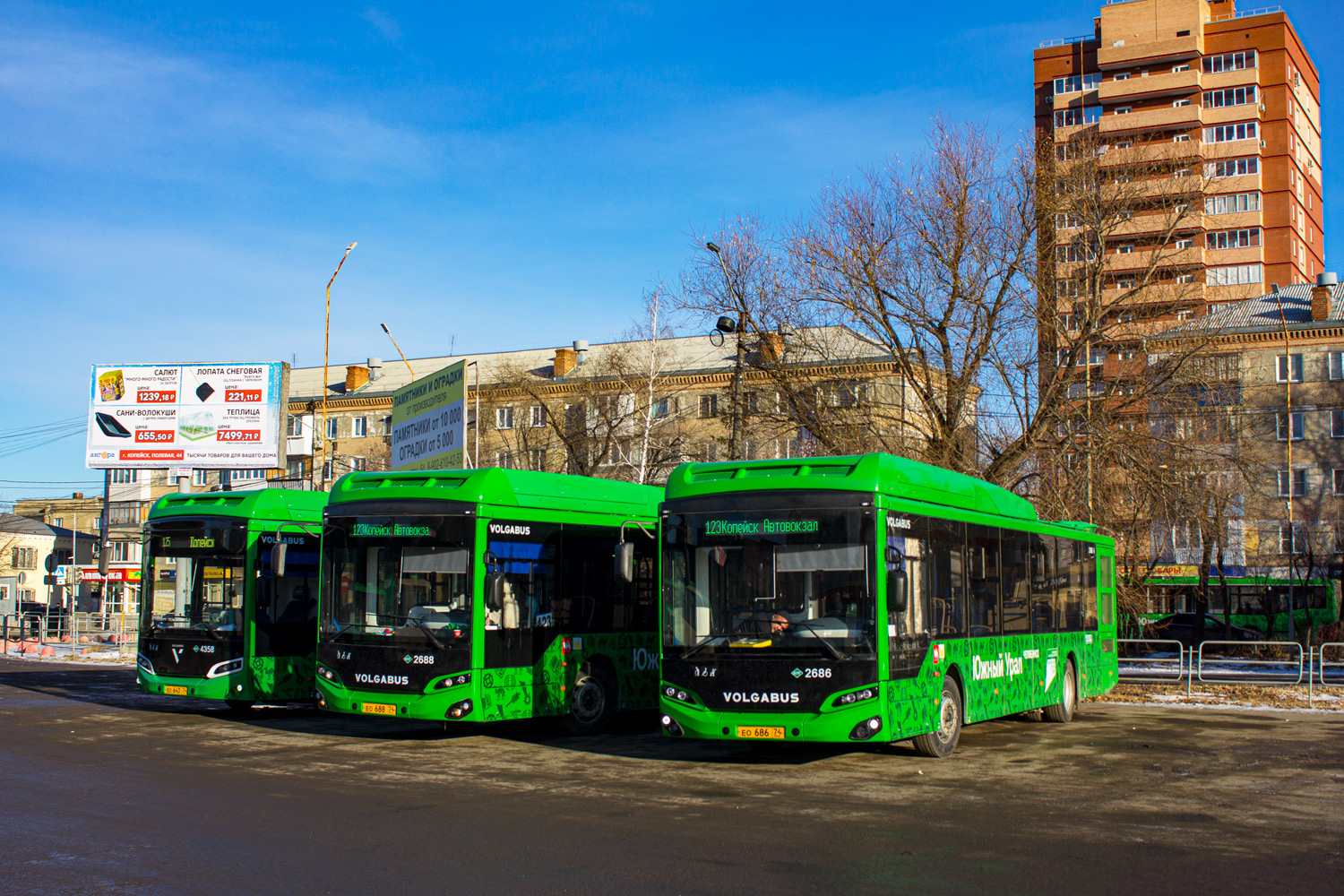 Челябинская область, Volgabus-5270.G4 (CNG) № 2686