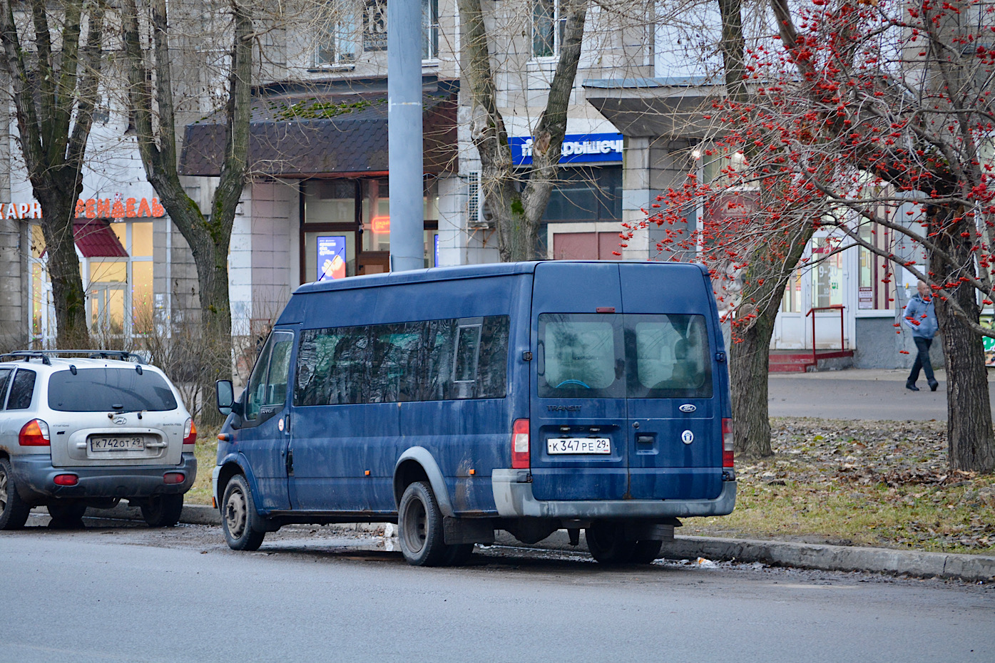 Архангельская область, Ford Transit 115T430 № К 347 РЕ 29