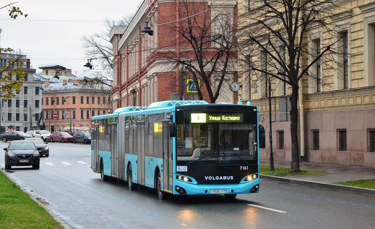 Санкт-Петербург, Volgabus-6271.02 № 7161