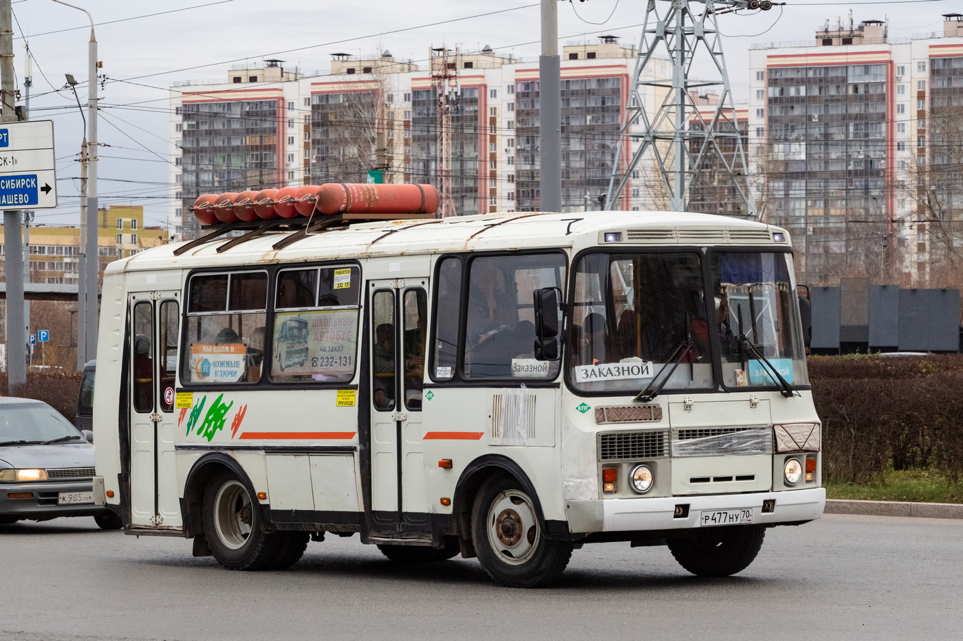 Томская область, ПАЗ-32054 № Р 477 НУ 70