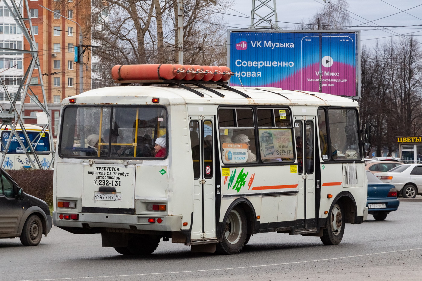 Томская область, ПАЗ-32054 № Р 477 НУ 70