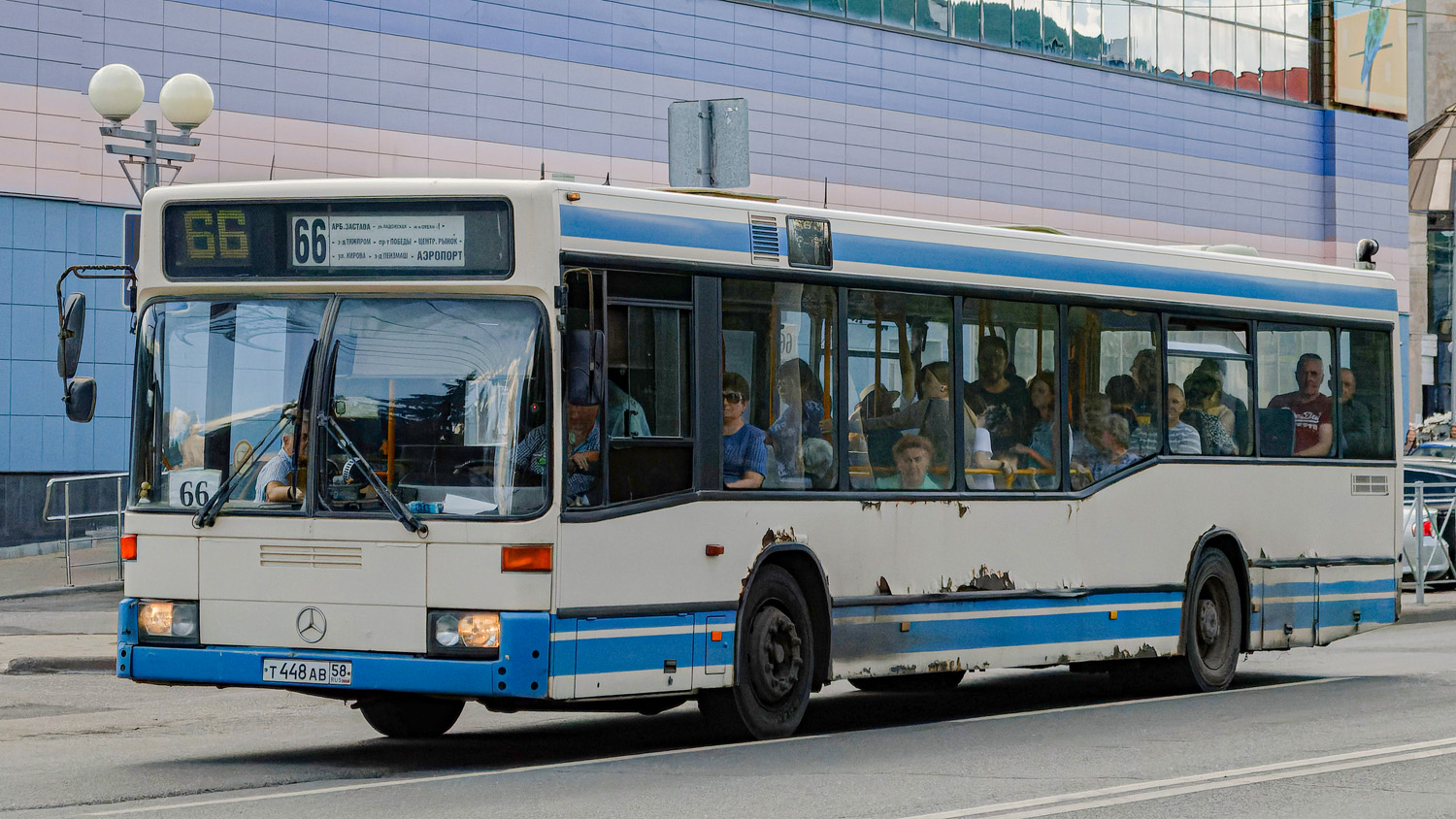Пензенская область, Mercedes-Benz O405N2 № Т 448 АВ 58