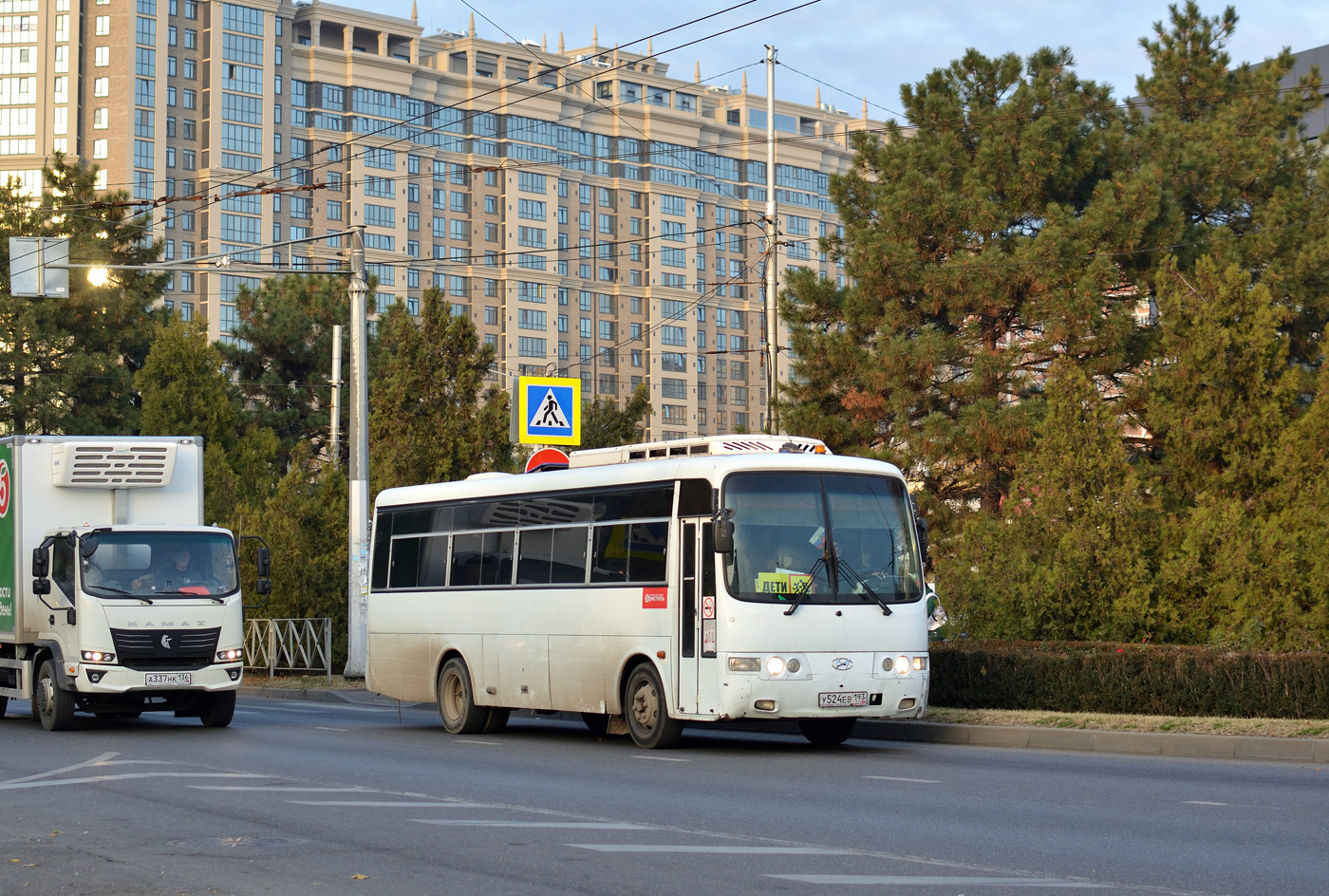 Краснодарский край, Hyundai AeroTown № У 524 ЕВ 193