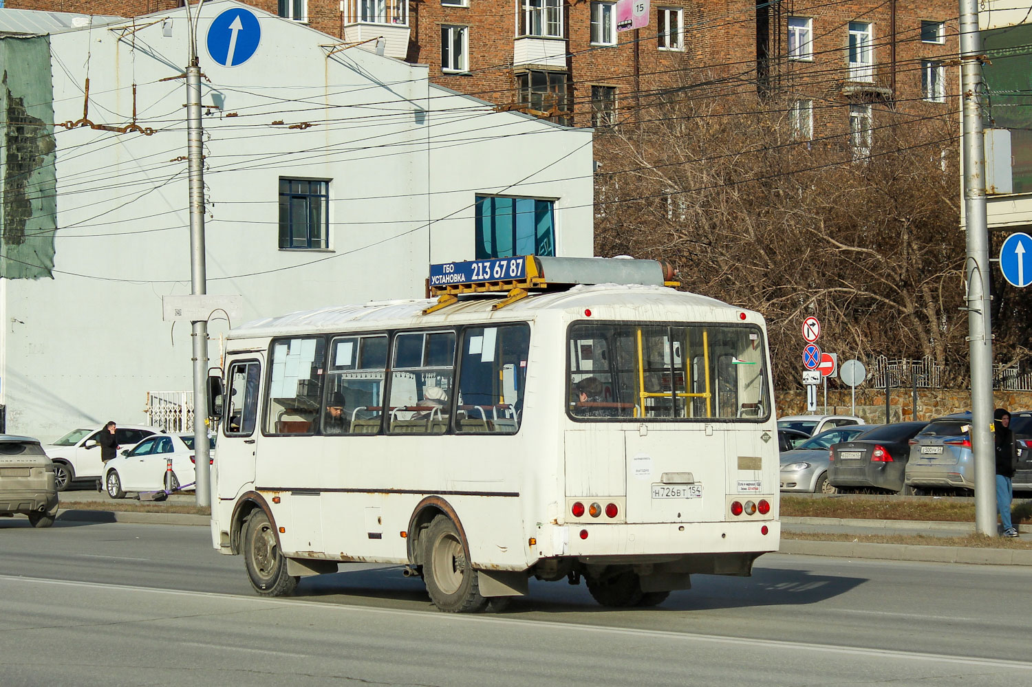 Новосибирская область, ПАЗ-32054 № Н 726 ВТ 154