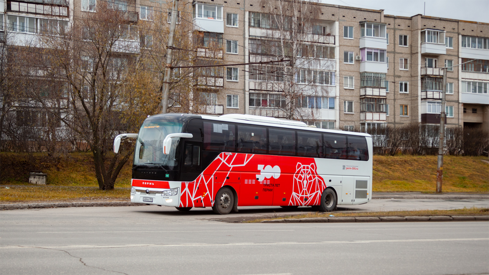 Пермский край, Yutong ZK6122H9 № О 404 НО 159