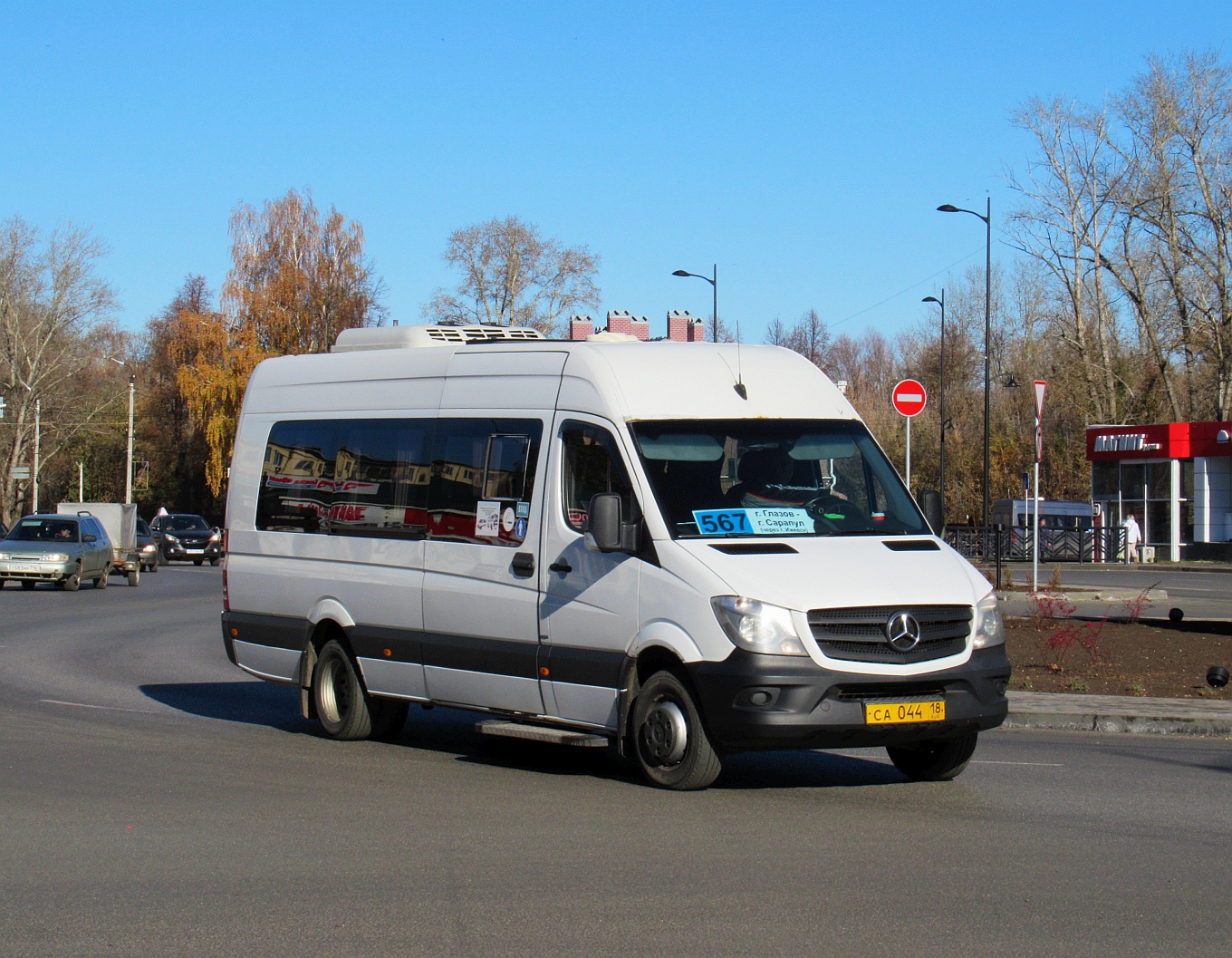 Удмуртия, Луидор-223602 (MB Sprinter) № СА 044 18