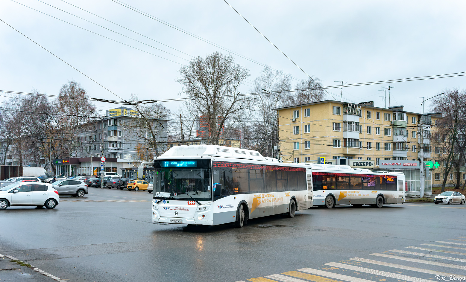 Рязанская область, ЛиАЗ-5292.67 (CNG) № 1222