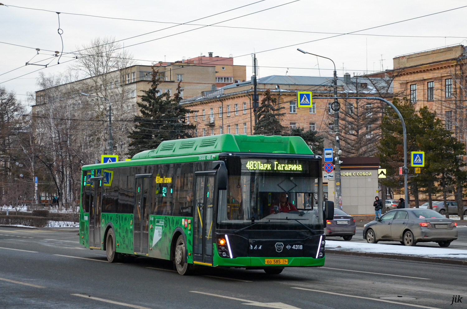 Челябинская область, ЛиАЗ-5292.67 (CNG) № 4318