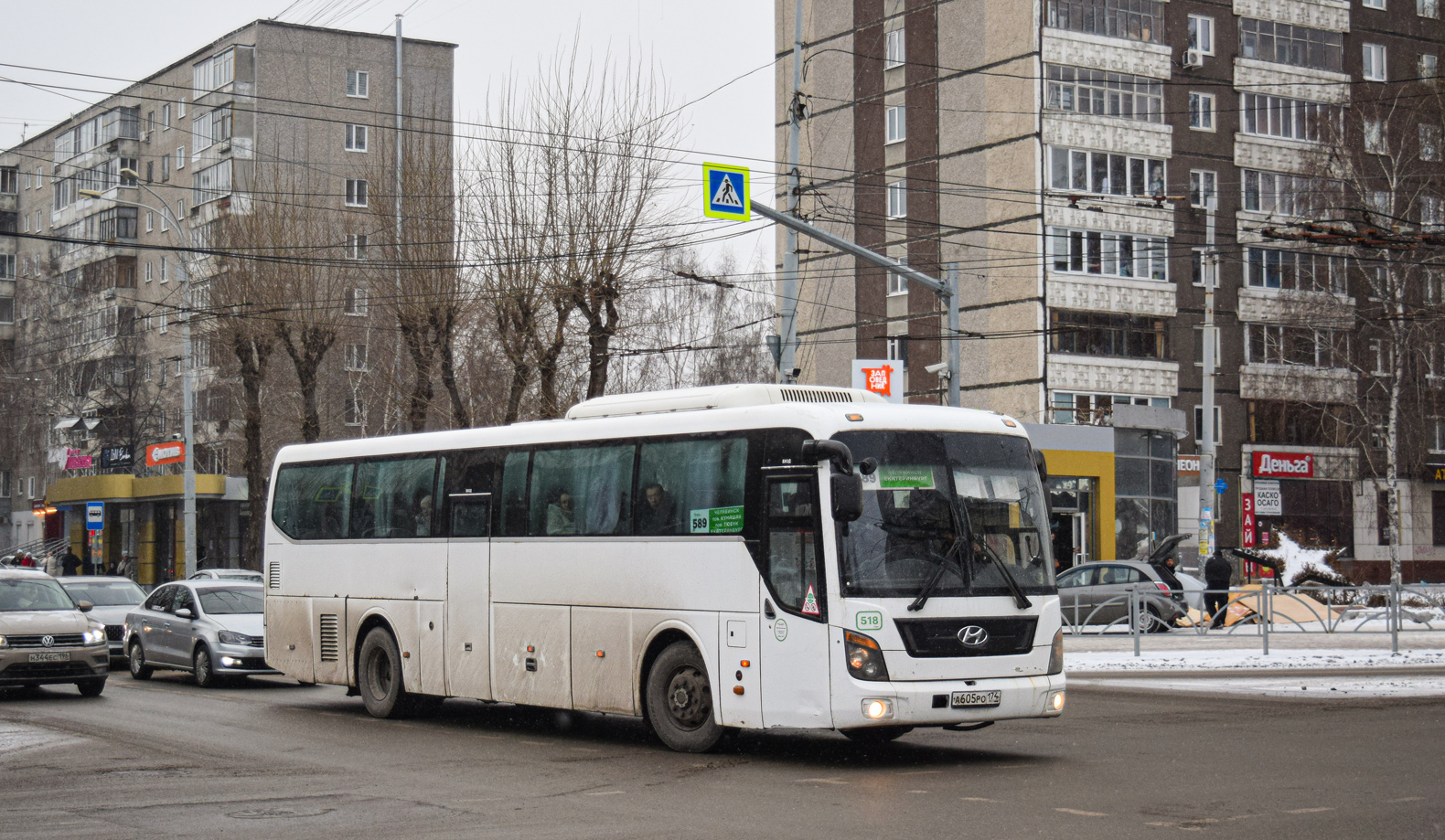 Челябинская область, Hyundai Universe Space Luxury № 518