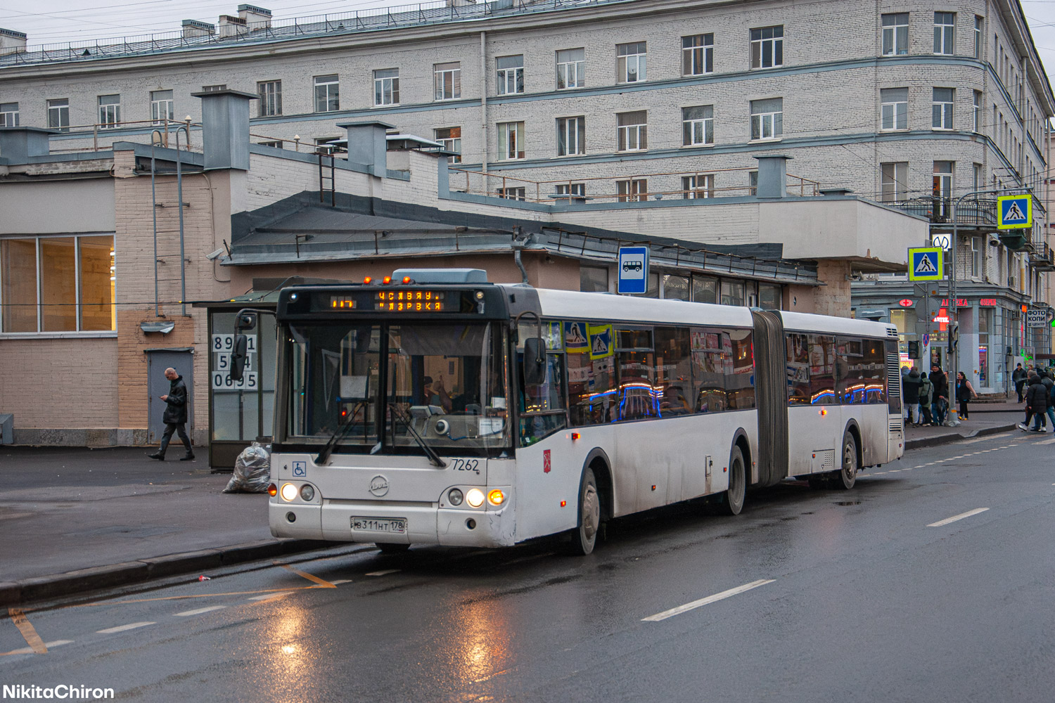 Санкт-Петербург, ЛиАЗ-6213.20 № 7262