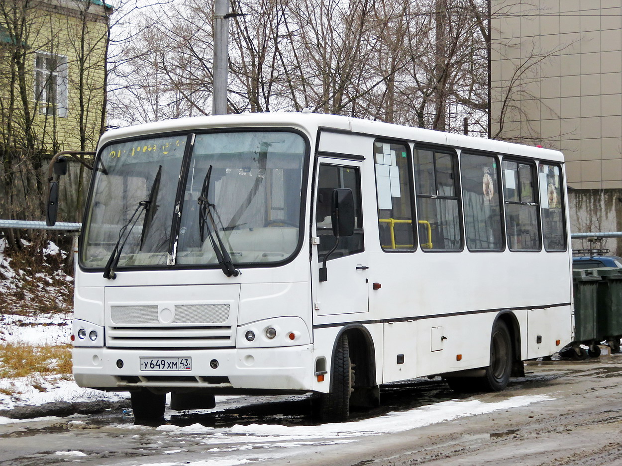 Кировская область, ПАЗ-320402-05 № У 649 ХМ 43