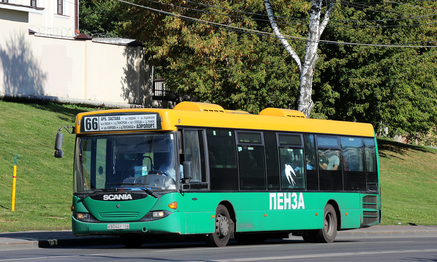 Пензенская область, Scania OmniLink I (Скания-Питер) № Е 804 АР 164