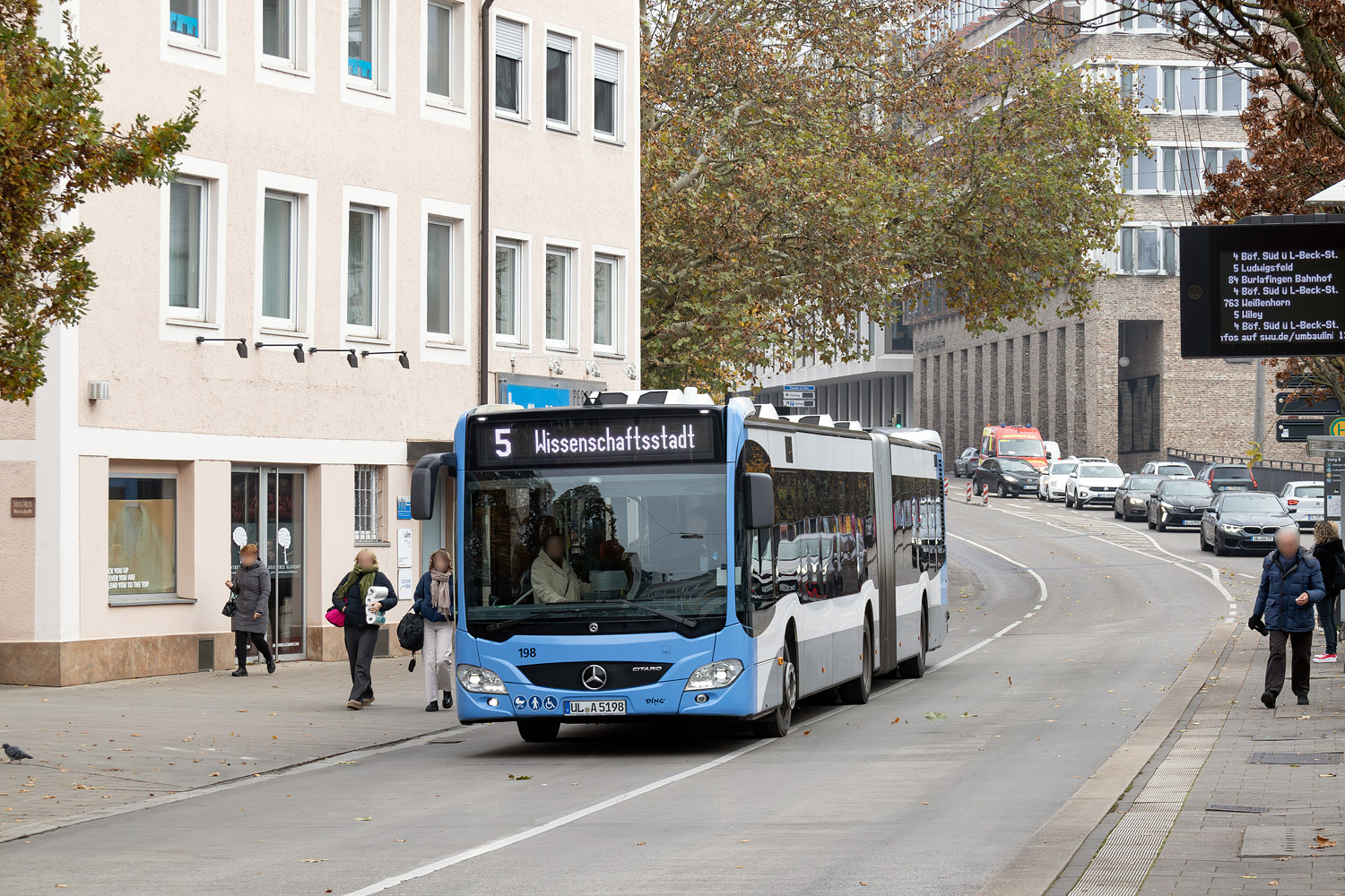 Баден-Вюртемберг, Mercedes-Benz Citaro C2 G hybrid № 198