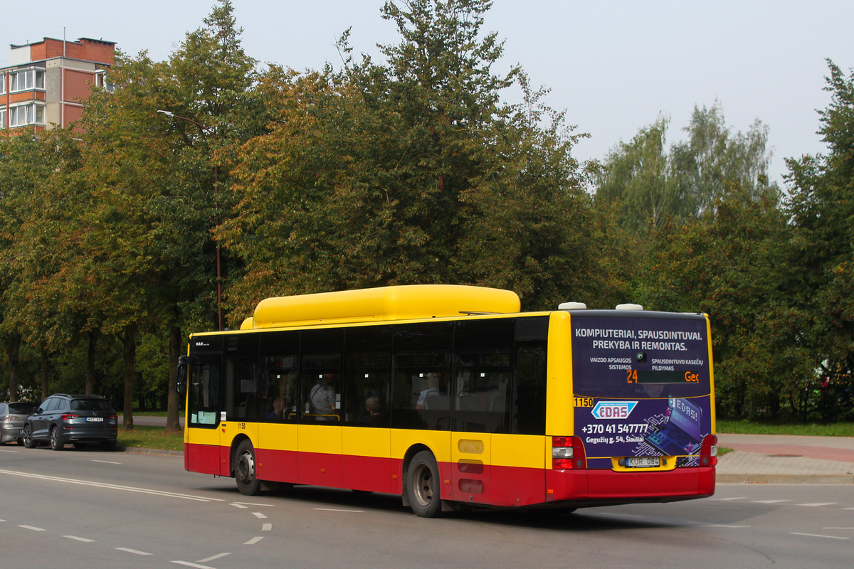 Литва, MAN A21 Lion's City NL273 CNG № 1150