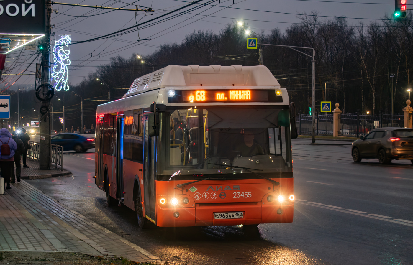 Нижегородская область, ЛиАЗ-5292.67 (CNG) № 23455