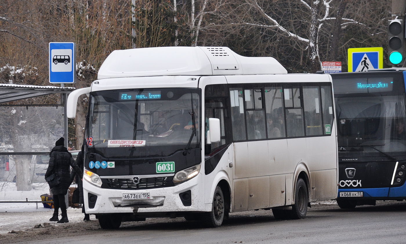 Омская область, ПАЗ-320415-14 "Vector Next" № 6031