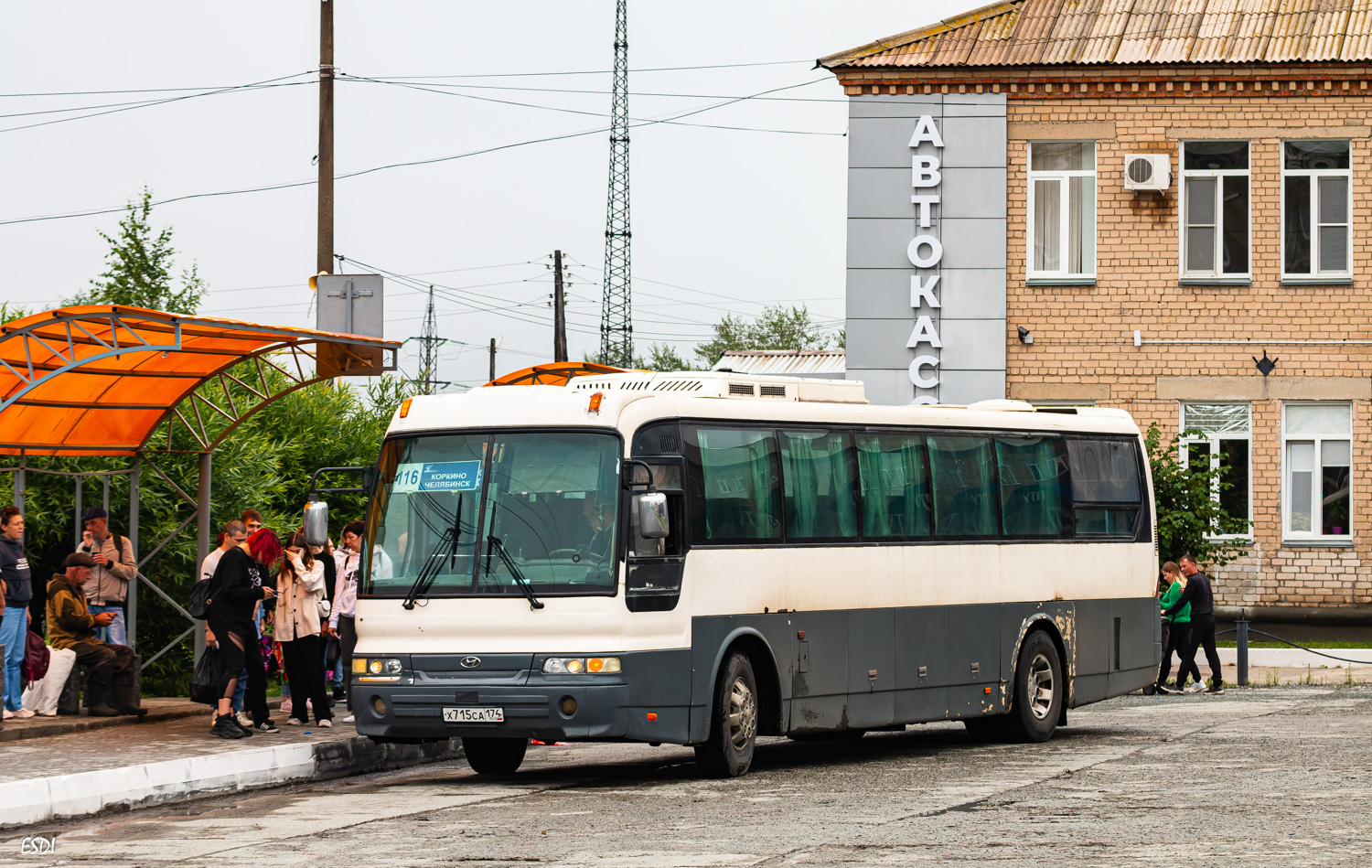 Челябинская область, Hyundai AeroSpace LS № Х 715 СА 174