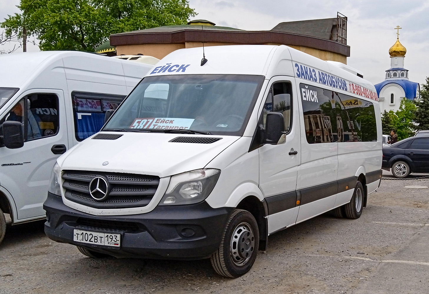 Краснодарский край, Луидор-223602 (MB Sprinter) № Т 102 ВТ 193