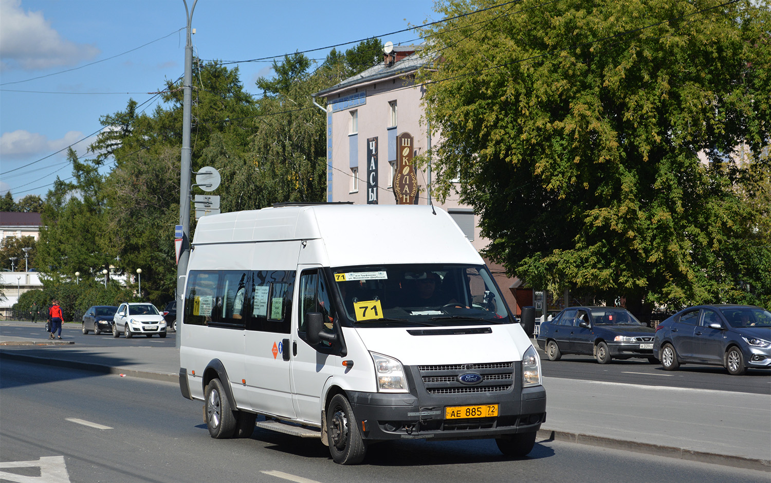 Тюменская область, Ford Transit [RUS] (Z6F.ESF.) № АЕ 885 72