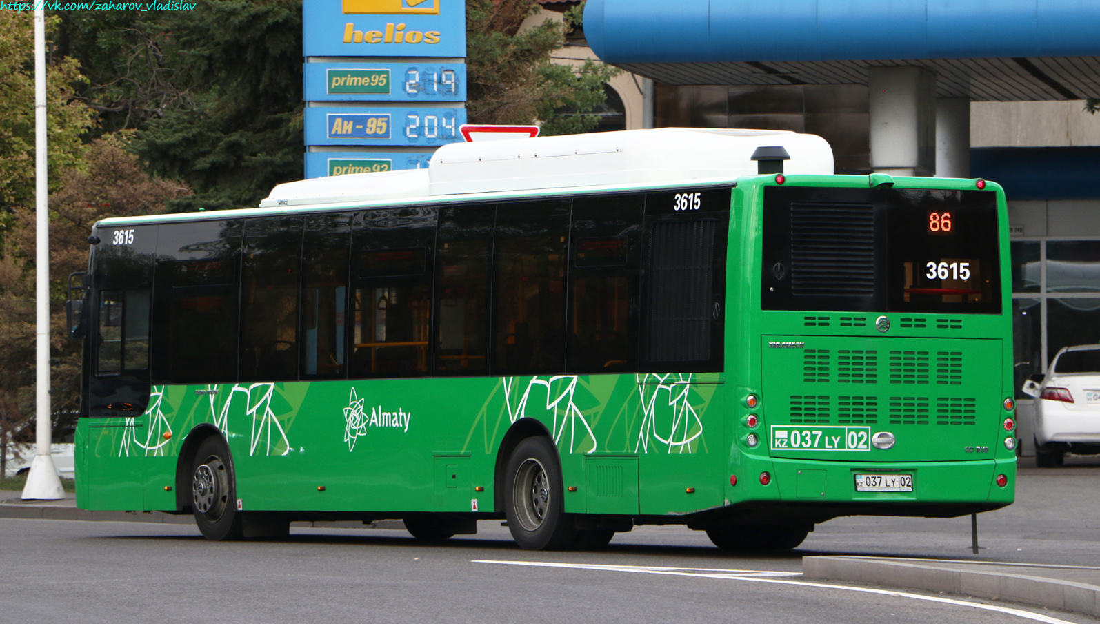 Алматы, Golden Dragon XML6125CN (Hyundai Trans Auto) № 3615