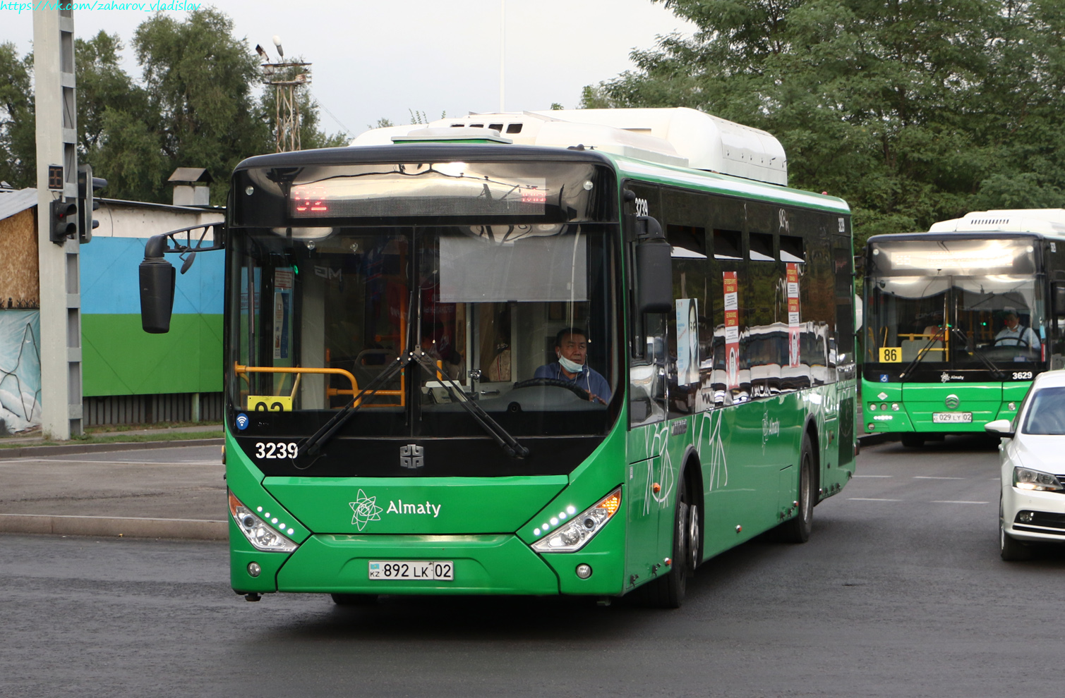 Алматы, Zhong Tong LCK6125HGAN № 3239