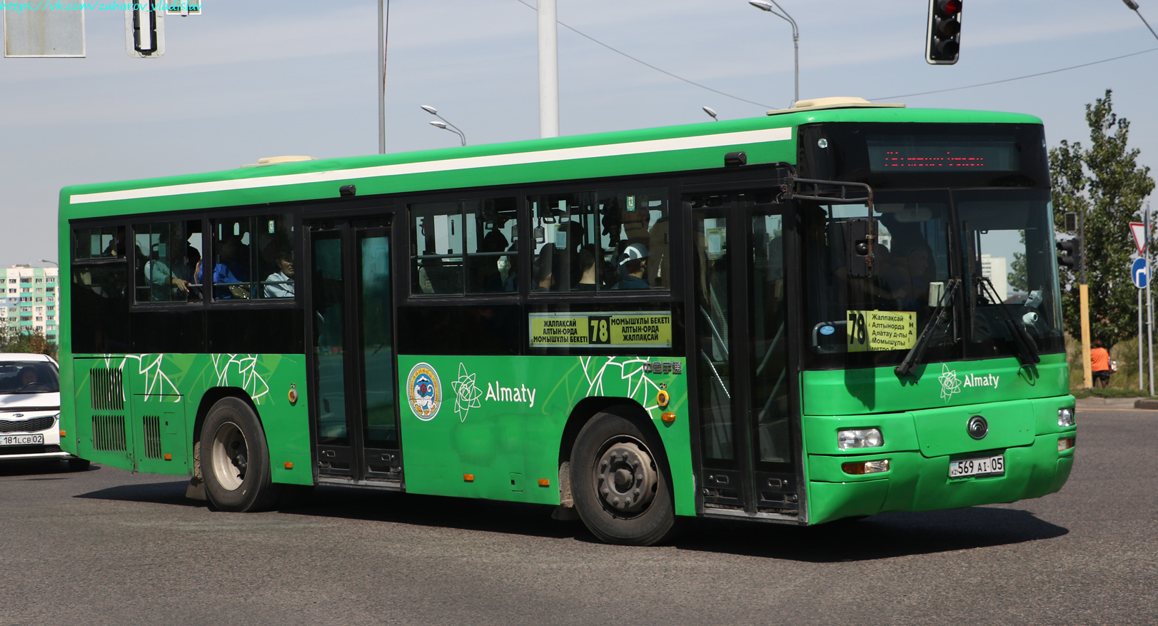 Алматинская область, Yutong ZK6108HGH № 569 AI 05