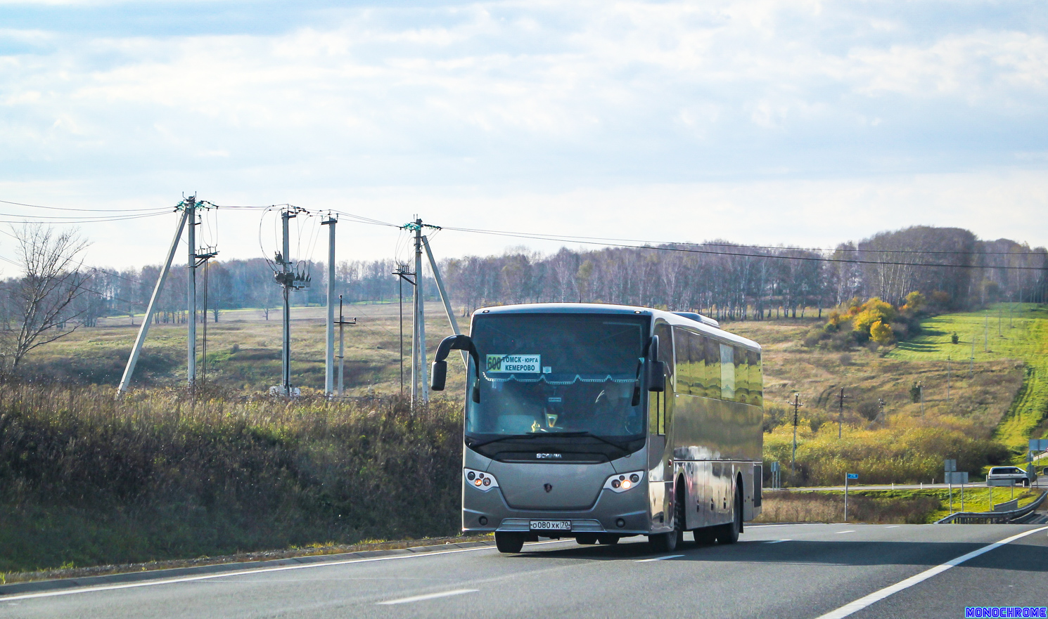 Томская область, Scania OmniExpress 340 № О 080 ХК 70