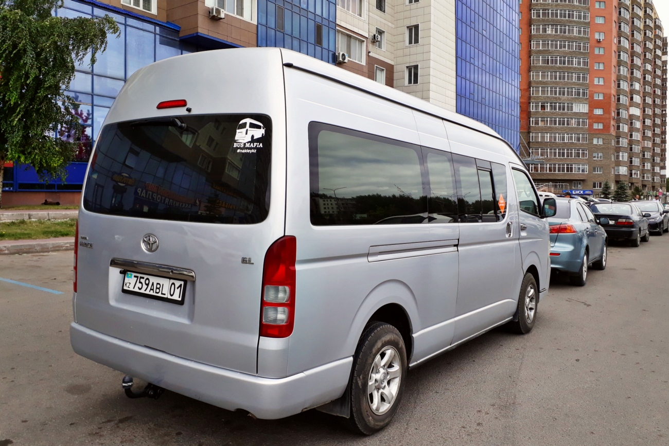 Астана, Toyota HiAce TRH223L № 759 ABL 01