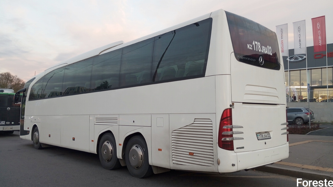 Алматы, Mercedes-Benz Travego II M 16RHD facelift № 178 JRA 02