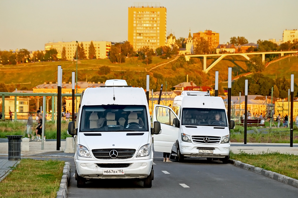 Нижегородская область, Луидор-22360C (MB Sprinter) № М 667 ВХ 152; Нижегородская область, Луидор-22360C (MB Sprinter) № С 765 ТК 152