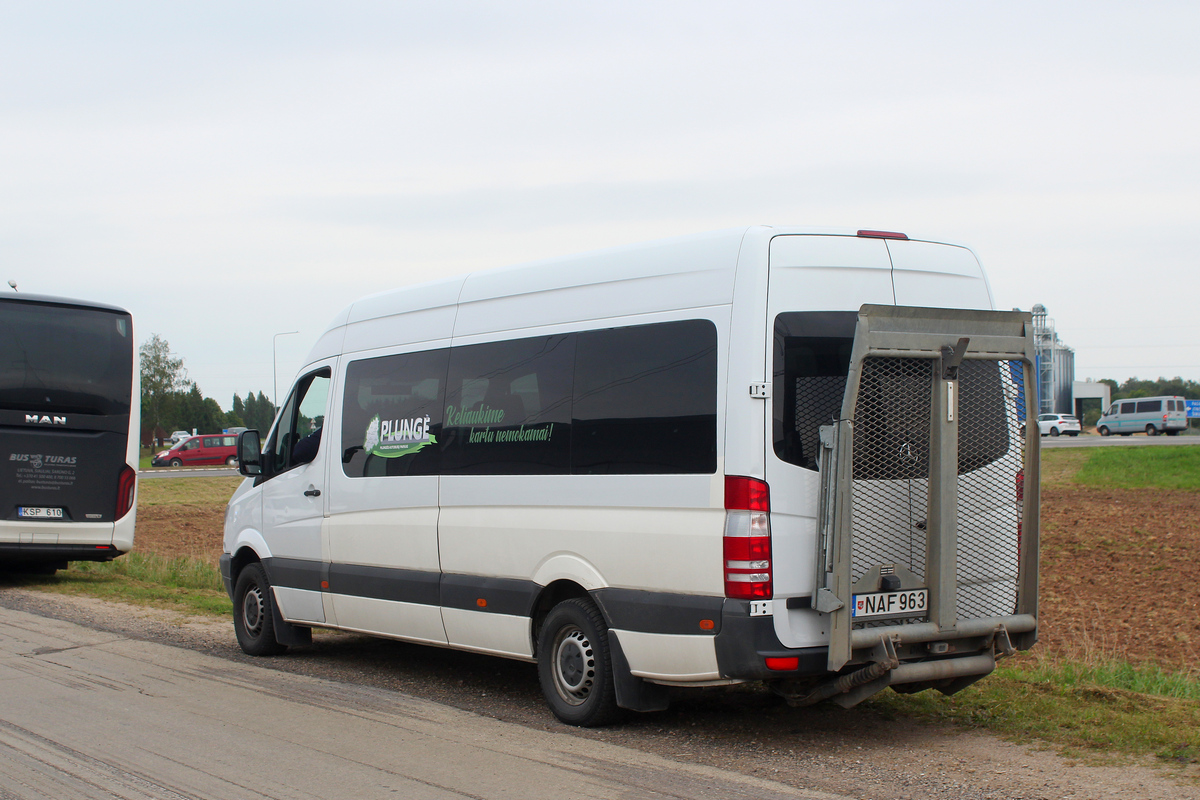 Литва, Mercedes-Benz Sprinter W906 316CDI № NAF 963