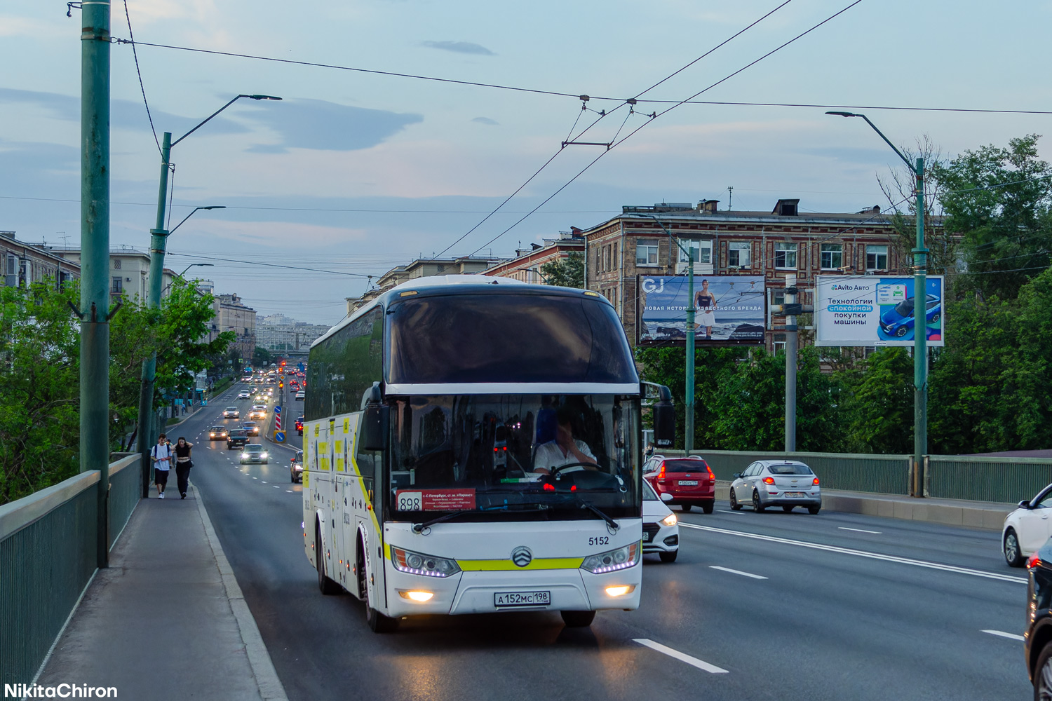 Санкт-Петербург, Golden Dragon XML6126JR № 5152