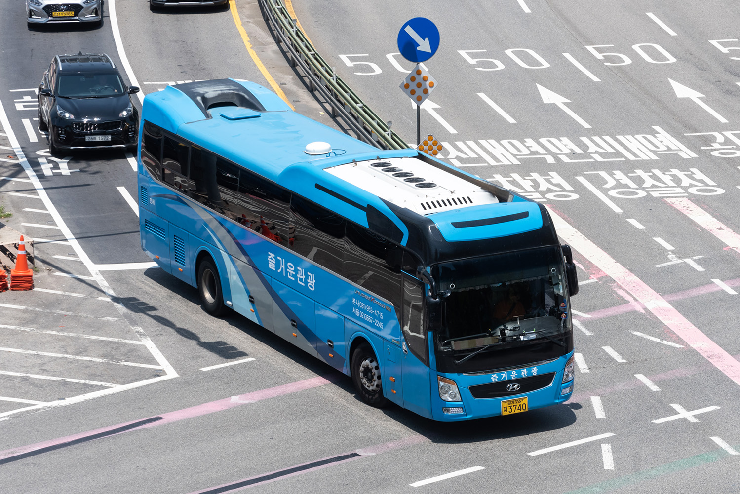 Южная Корея, Hyundai Universe Xpress Prime № 경기 76 자 3740
