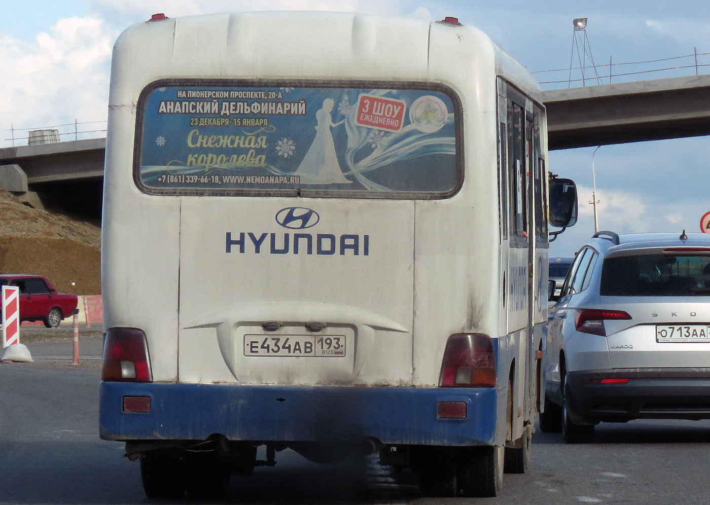 Краснодарский край, Hyundai County SWB C08 (ТагАЗ) № Е 434 АВ 193