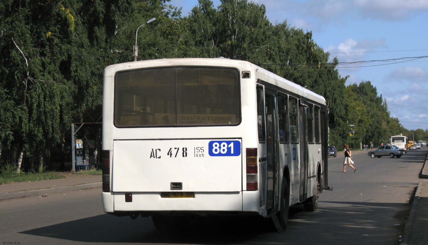 Омская область, Mercedes-Benz O345 № 881