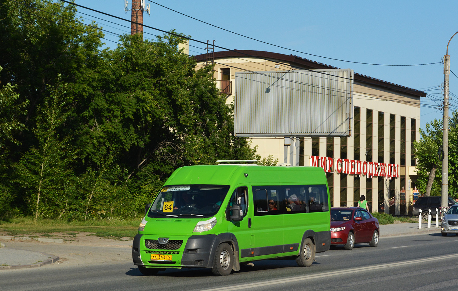 Тюменская область, Нижегородец-2227SK (Peugeot Boxer) № АА 343 72