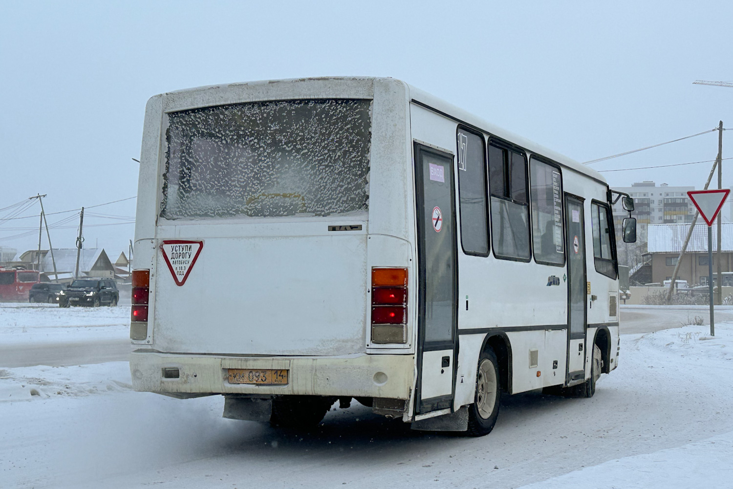 Саха (Якутия), ПАЗ-320302-08 № КМ 093 14