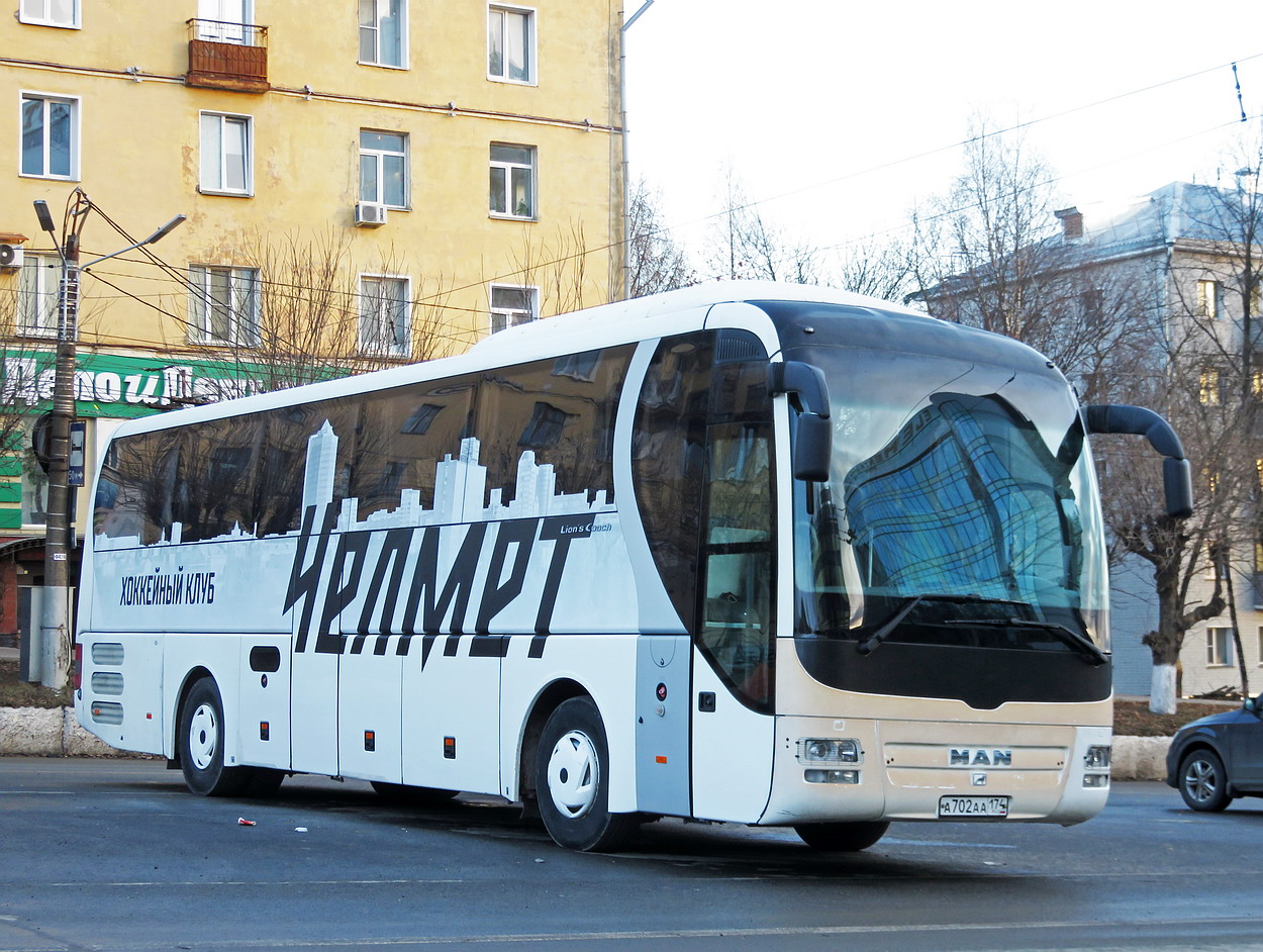 Челябинская область, MAN R07 Lion's Coach RHC444 № А 702 АА 174