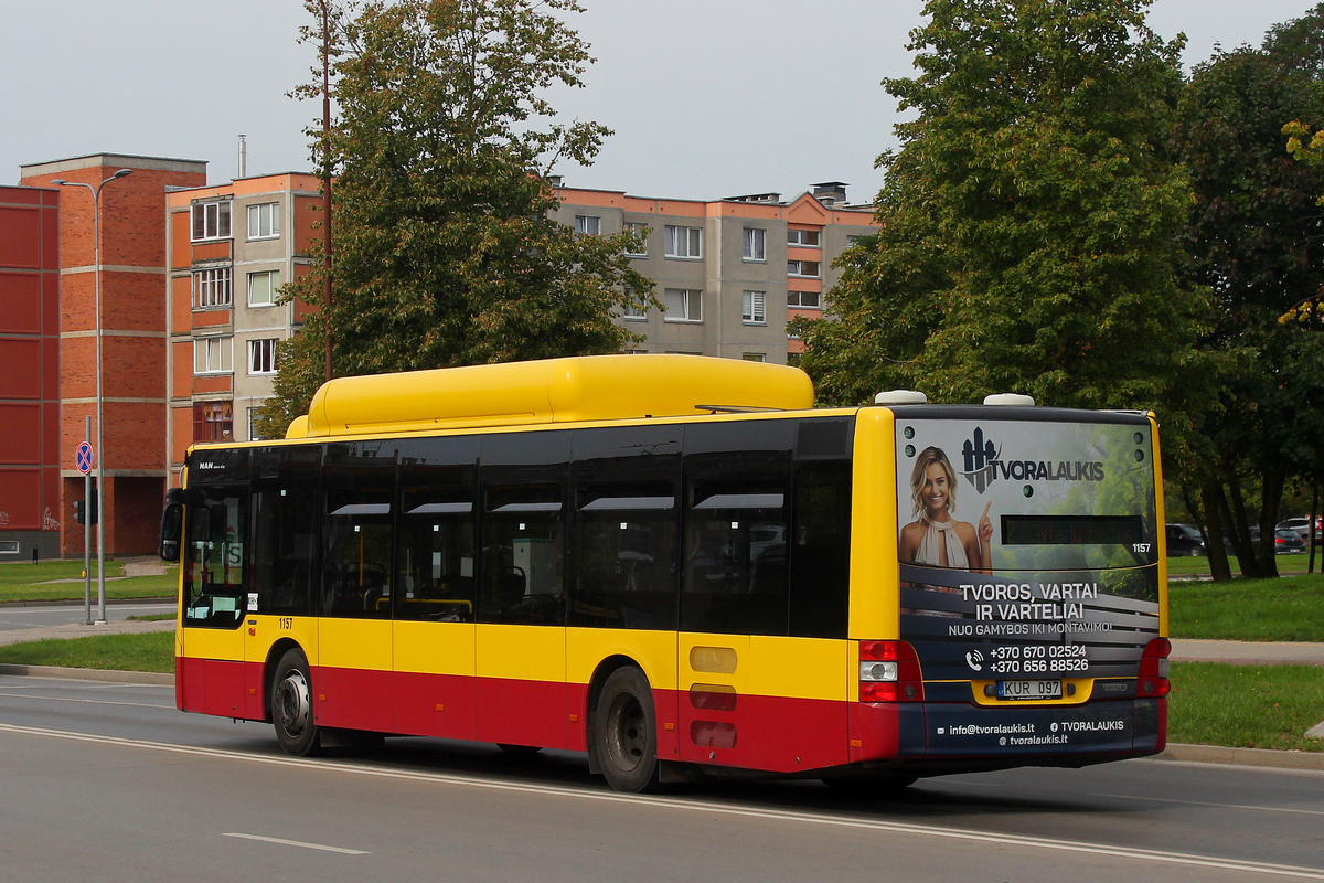 Литва, MAN A21 Lion's City NL273 CNG № 1157