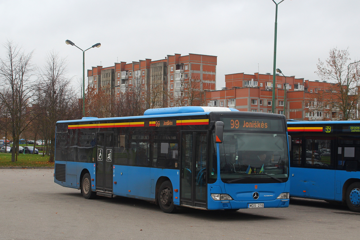 Литва, Mercedes-Benz O530 Citaro facelift № MDS 216