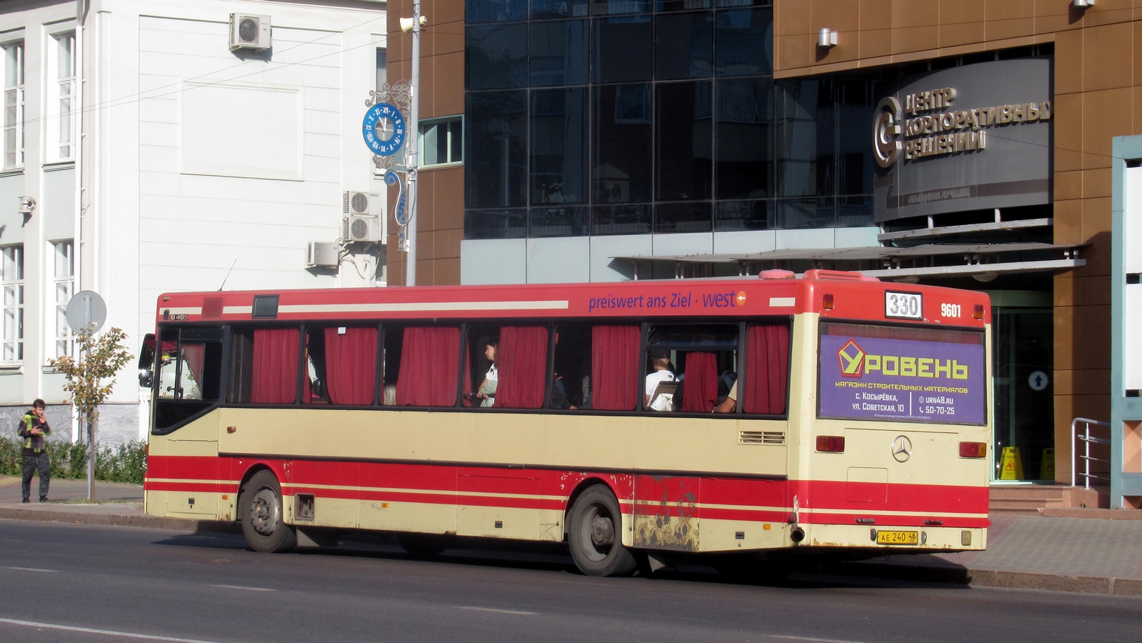 Липецкая область, Mercedes-Benz O405 № АЕ 240 48