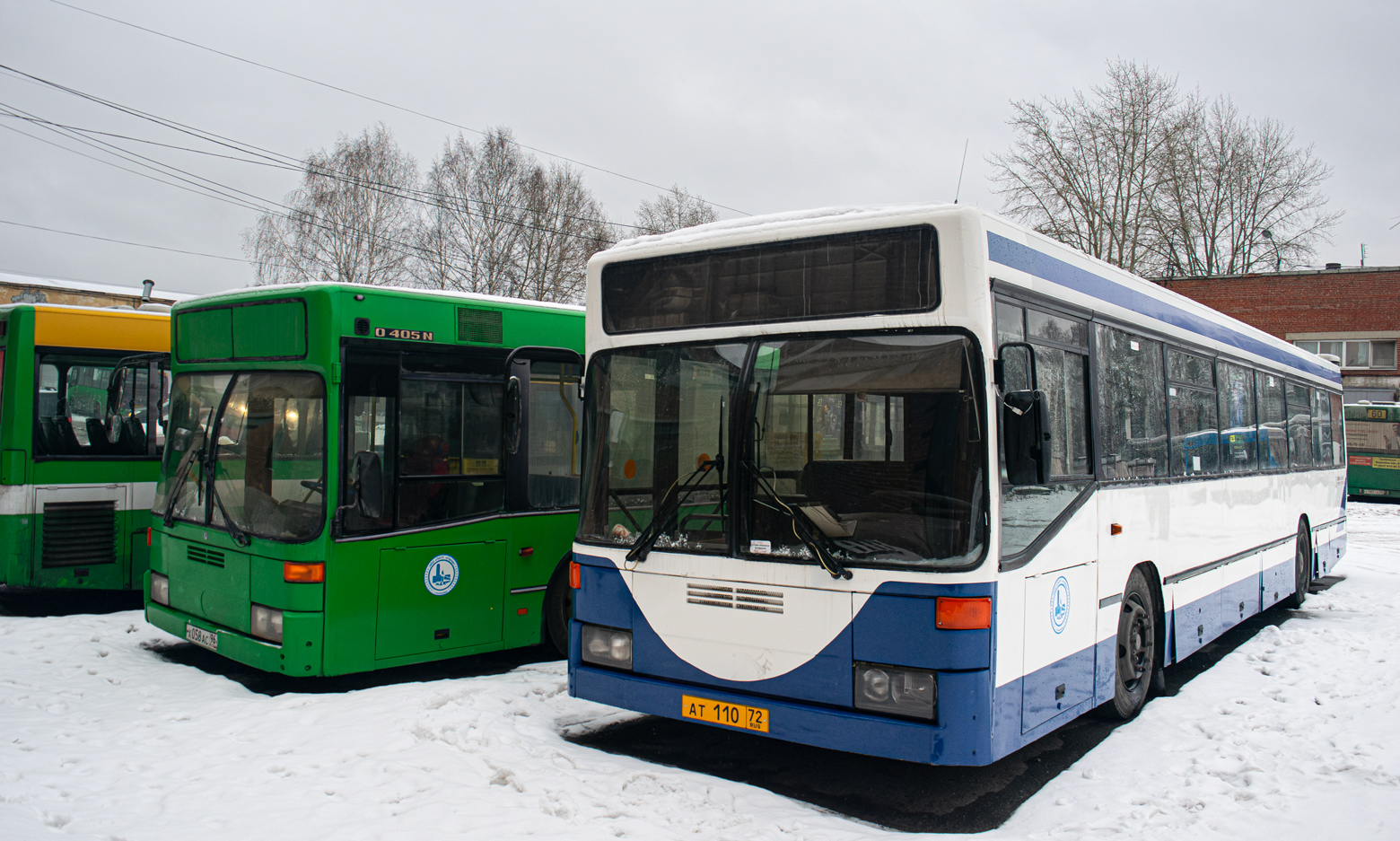 Свердловская область, Mercedes-Benz O405N № АТ 110 72