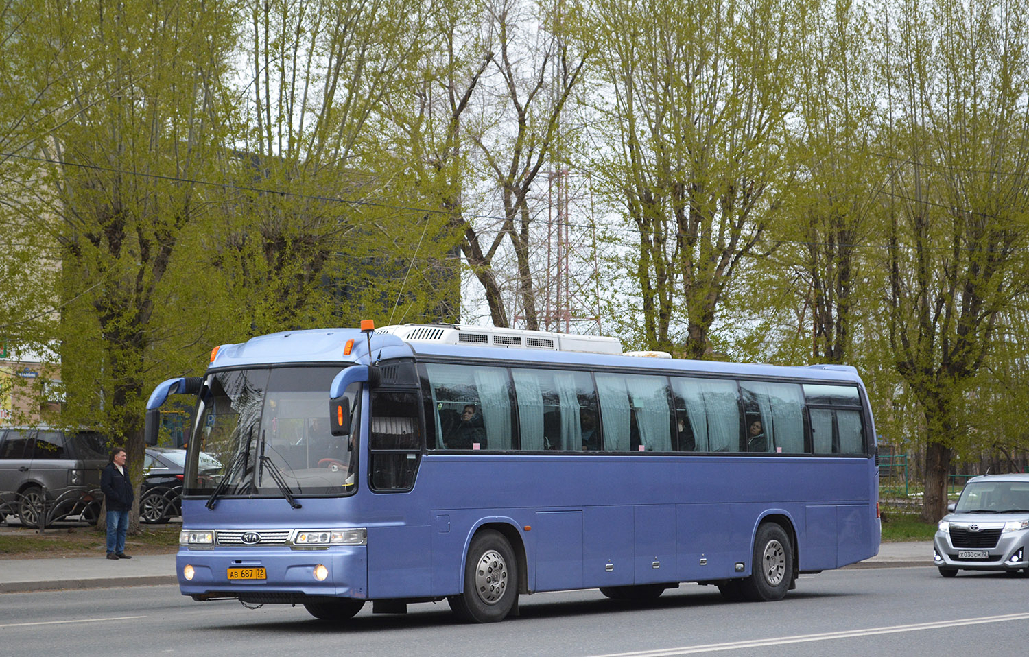 Тюменская область, Kia Granbird № АВ 687 72