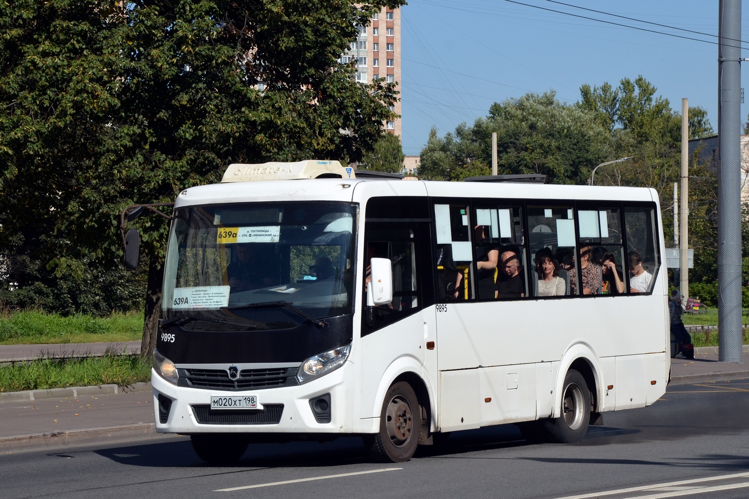 Санкт-Петербург, ПАЗ-320405-04 "Vector Next" № 9895