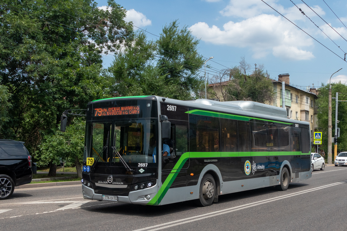 Алматы, Golden Dragon XML6125CN (Hyundai Trans Auto) № 2697