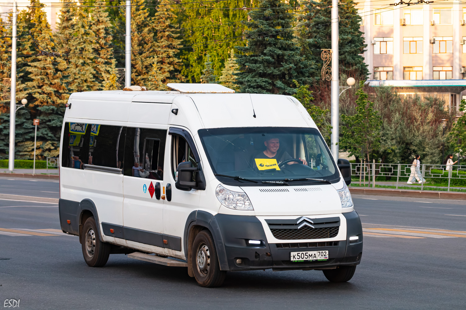 Башкортостан, Нижегородец-2227W (Citroёn Jumper) № К 505 МА 702