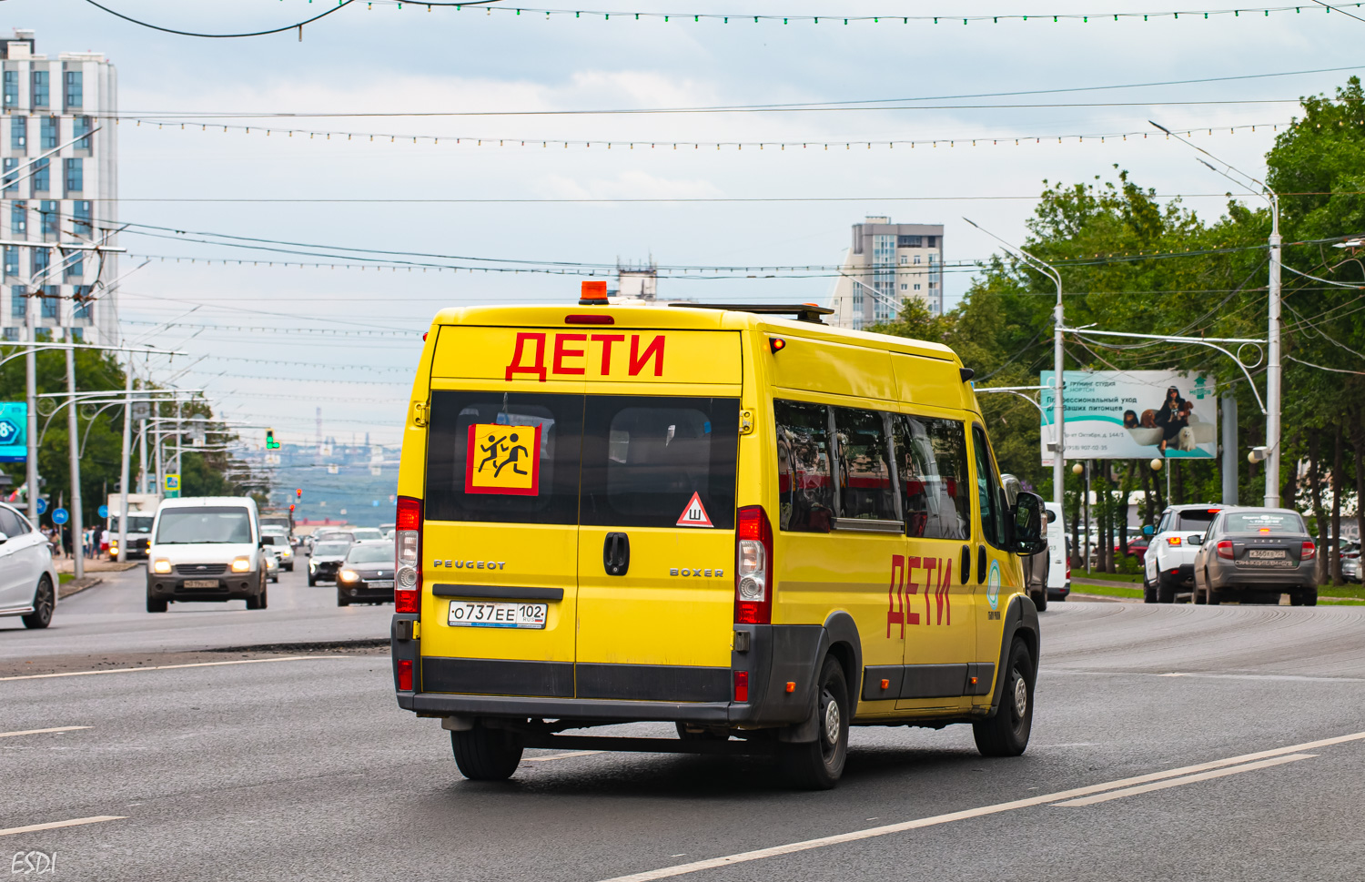 Башкортостан, Алабуга-2223 (Peugeot Boxer) № О 737 ЕЕ 102