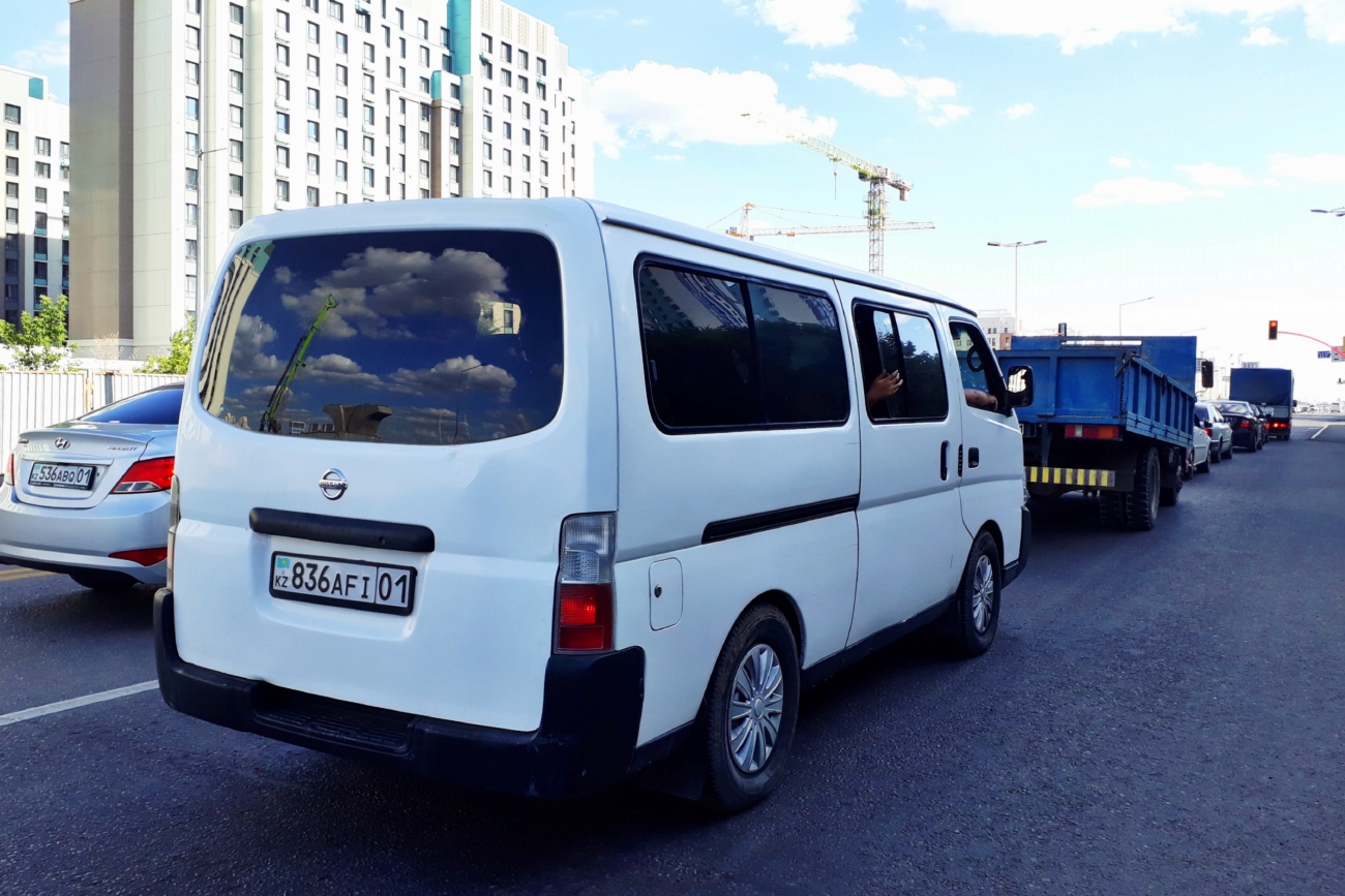 Астана, Nissan Urvan № 836 AFI 01