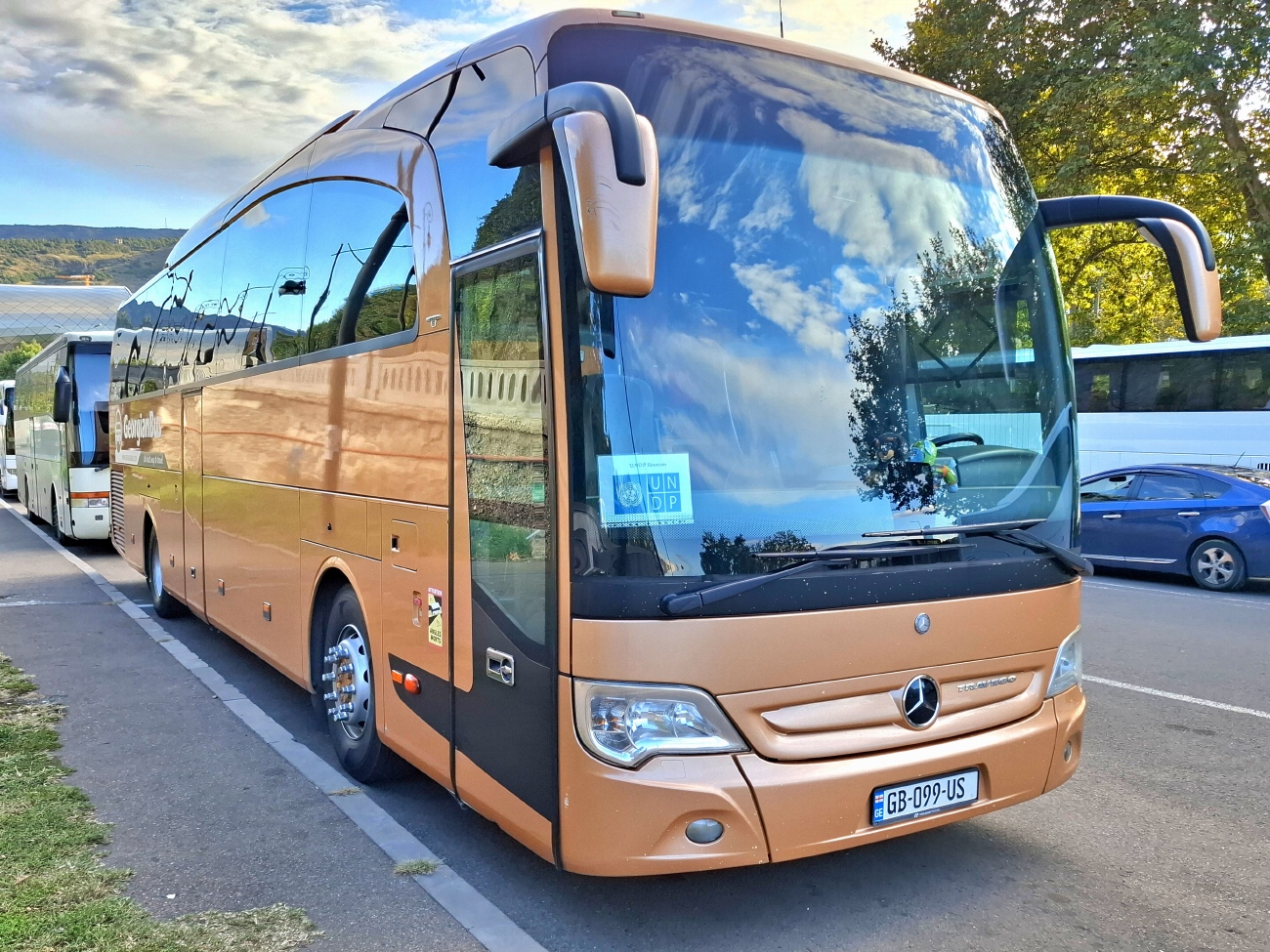 Грузия, Mercedes-Benz Travego II 15RHD facelift № GB-099-US